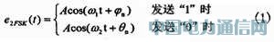 基于VHDL的2FSK調(diào)制解調(diào)器設(shè)計